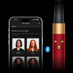 Airwrap   i.d.™ Multi-Haarstyler und -trockner Samtrot und Gold