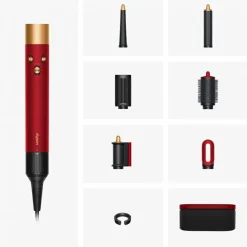 Airwrap i.d.™ Multi-Haarstyler und -trockner Samtrot und Gold