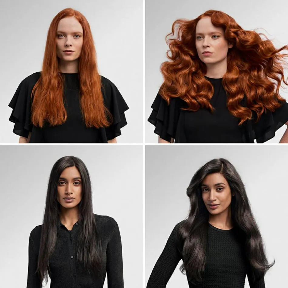 Airwrap i.d.™ Multi-Haarstyler und -trockner Samtrot und Gold