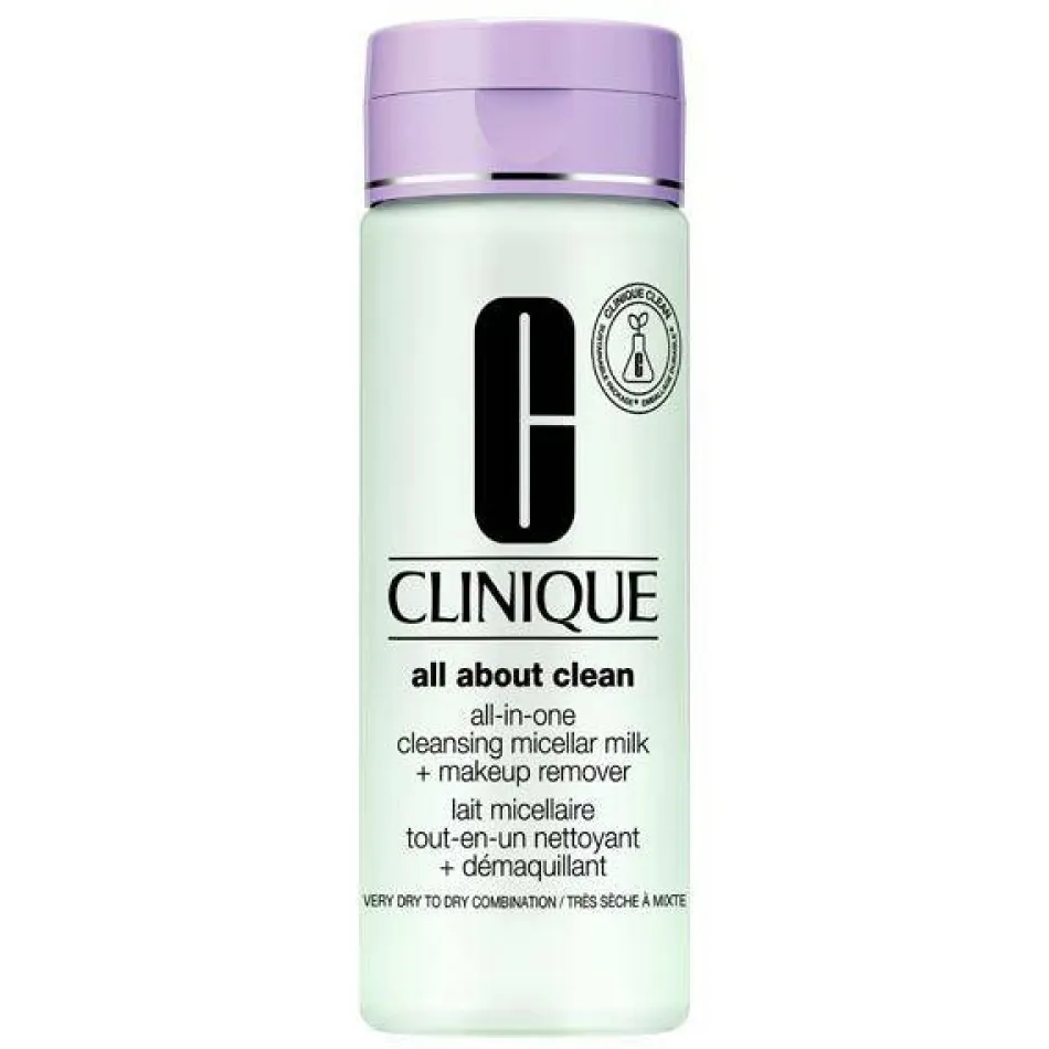 All About Clean All-in-One Cleansing Micellar Milk + Makeup Remover (trockene Haut) 200 ml