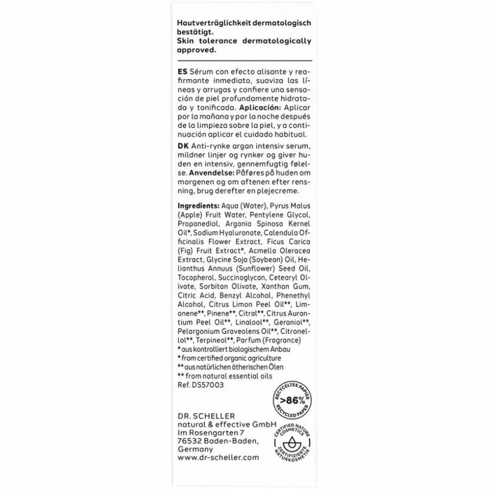 Anti-Falten Argan Intensiv Serum 30 ml