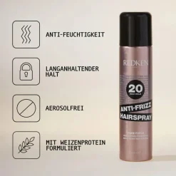 Anti-Frizz Haarspray mittlerer Halt 250 ml