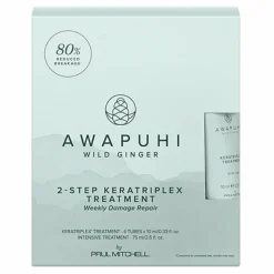 Awapuhi Wild Ginger   2-Step Keratriplex Treatment 4 x 10 ml
