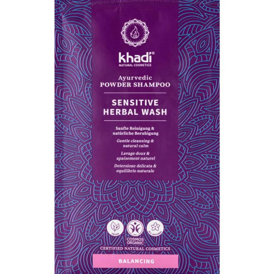 Balancing Ayurvedic Powder Shampoo Sensitive Herbal Wash 50 g