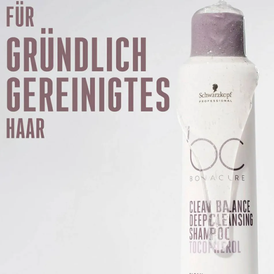 BC Bonacure CLEAN BALANCE Deep Cleansing Shampoo