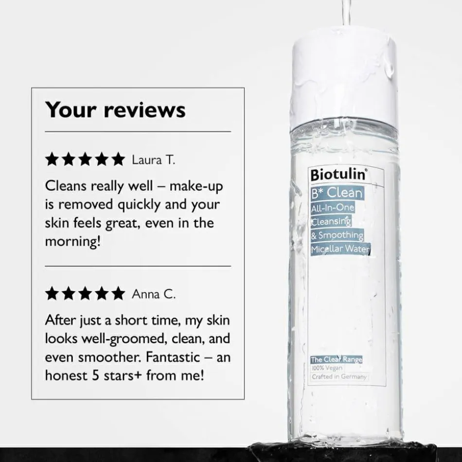 B* Clean All-In-One Cleansing & Smoothing Micellar Water 200 ml