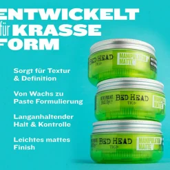 BED HEAD   Manipulator Matte Styling Paste starker Halt 57 g