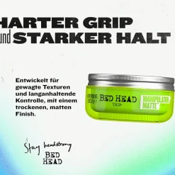 BED HEAD   Manipulator Matte Styling Paste starker Halt 57 g