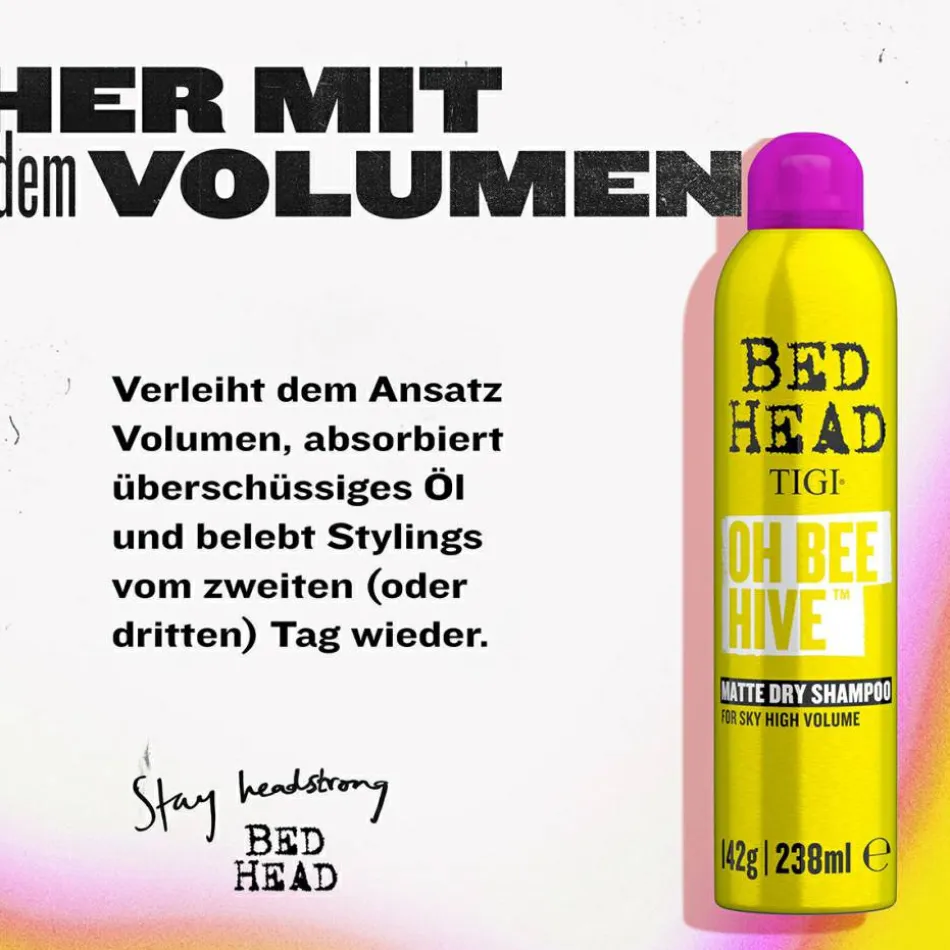 BED HEAD Oh Bee Hive Matte Dry Shampoo 238 ml