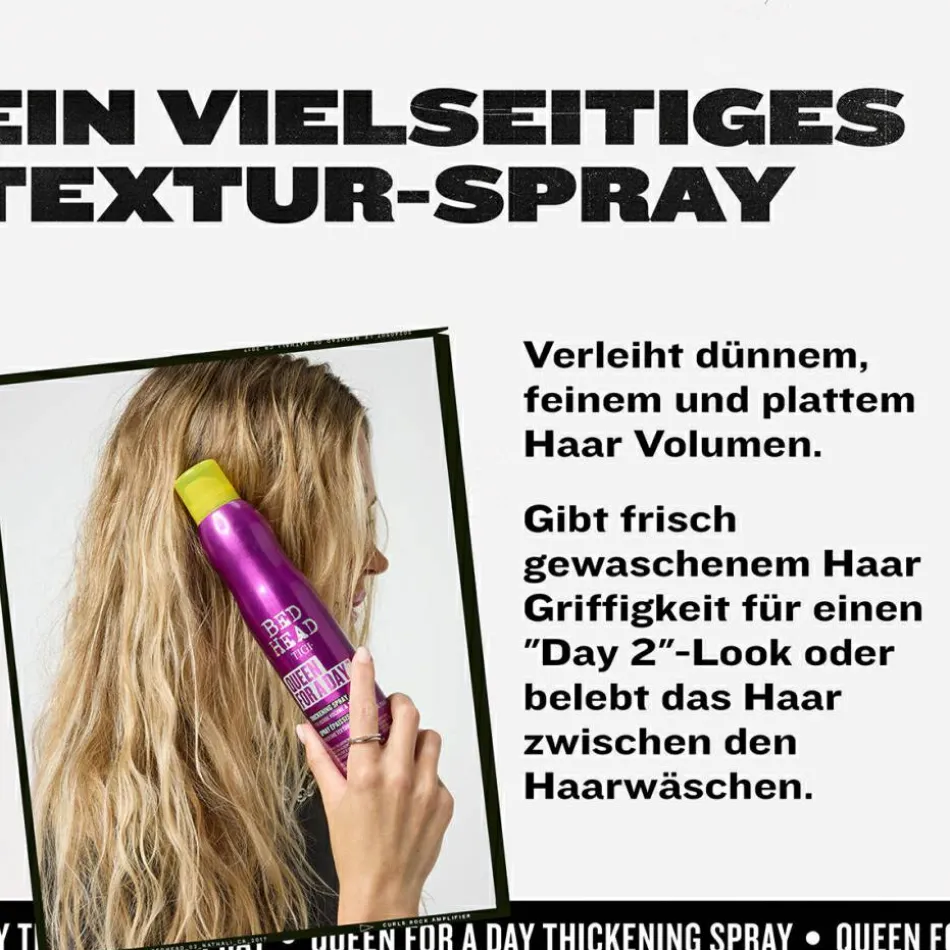 BED HEAD Queen For A Day Thickening Spray 311 ml