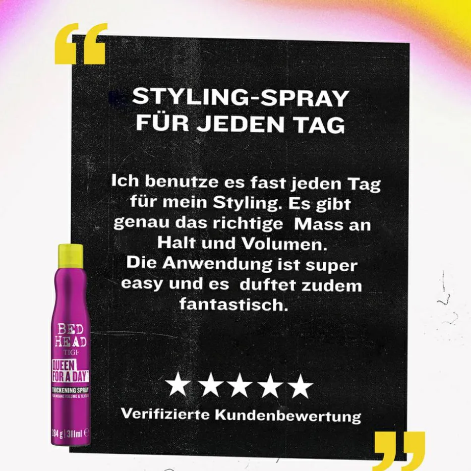 BED HEAD Queen For A Day Thickening Spray 311 ml