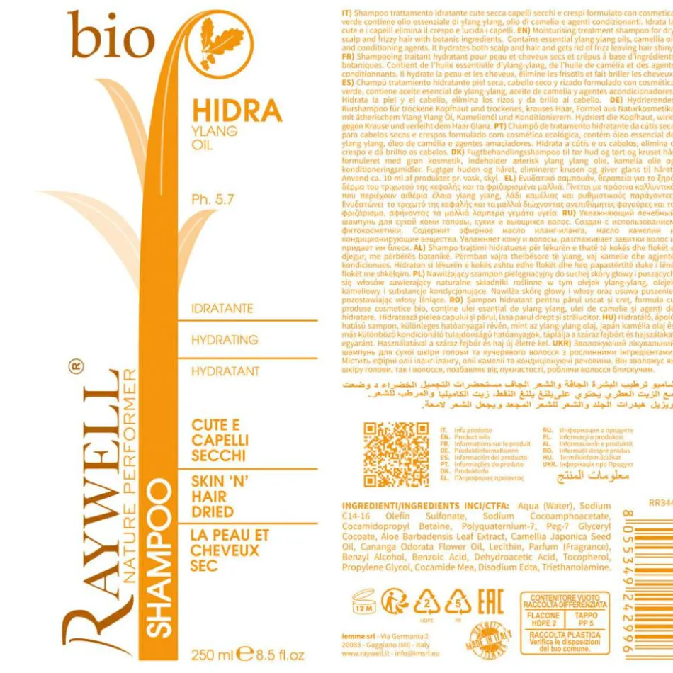 Bio HIDRA Shampoo Dry Skin 'n Hair