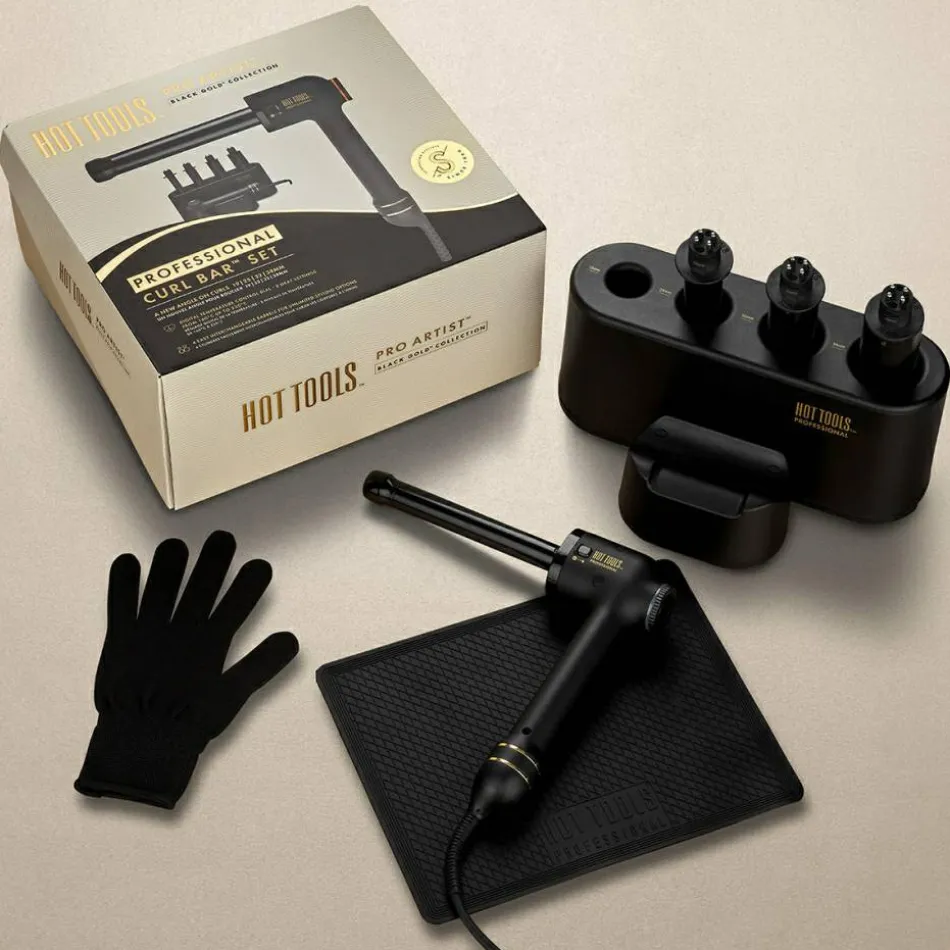 Black Gold Collection Curlbar Set
