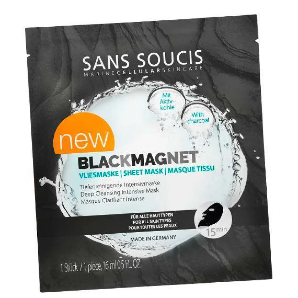 BLACKMAGNET Vliesmaske Inhalt 1 Stück