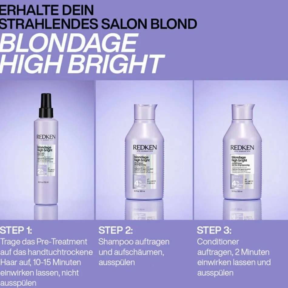 blondage high bright Shampoo 300 ml