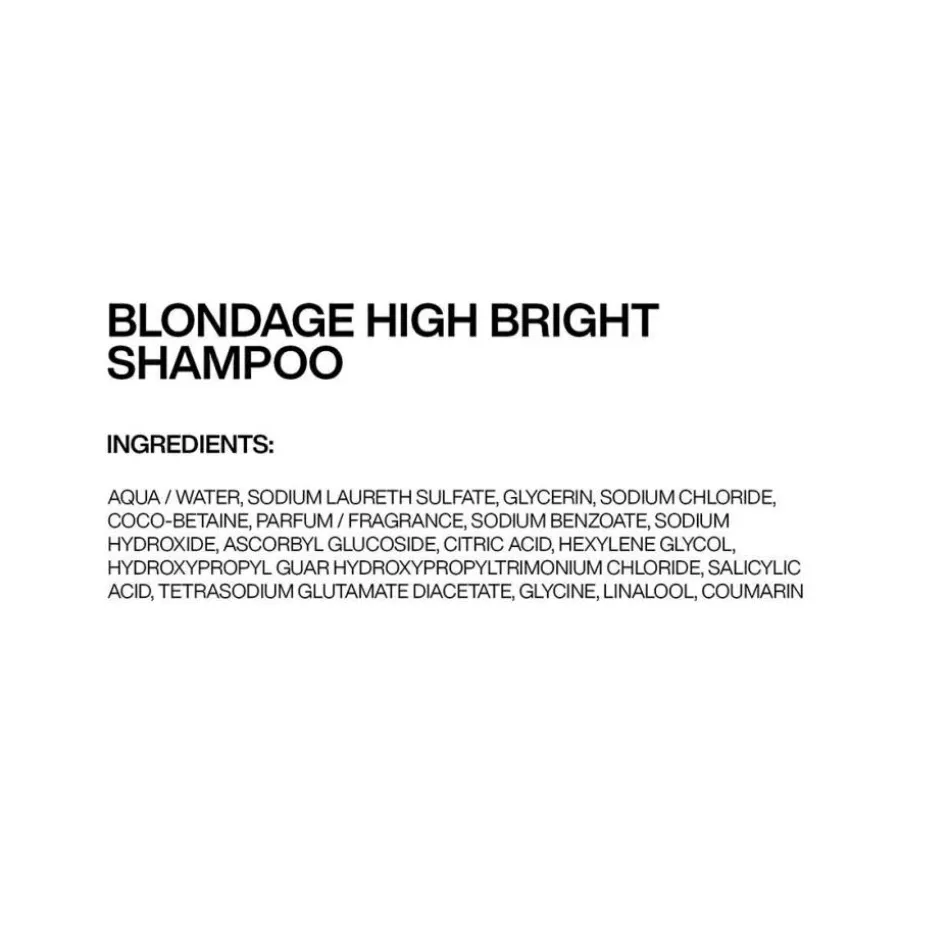 blondage high bright Shampoo 300 ml
