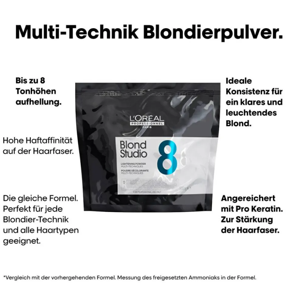 BLOND STUDIO Multi-Technik 8 Blondierungspulver 500 g