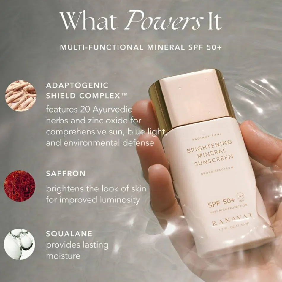 Brightening Mineral Sunscreen SPF 50+ 50 ml