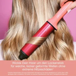 chronos curve max wand Lockenstab in Candy Coral Limited Edition
