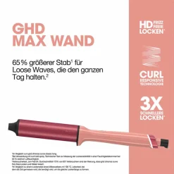 chronos curve max wand Lockenstab in Candy Coral Limited Edition
