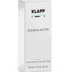 CLEAN & ACTIVE Exfoliator Lotion Dry Skin 250 ml