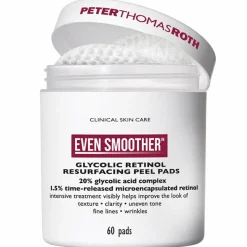 CLINICAL SKIN CARE   EVEN SMOOTHER GLYCOLIC RETINOL RESURFACING PEEL PADS Pro Packung 60 Stück