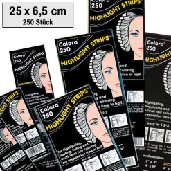 Colora Highlight Strips-Strähnenpapier