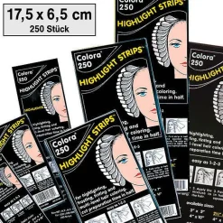 Colora Highlight Strips-Strähnenpapier