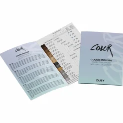 Color Mousse Farbkarte gedruckt