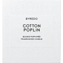 Cotton Poplin Bougie Parfumée