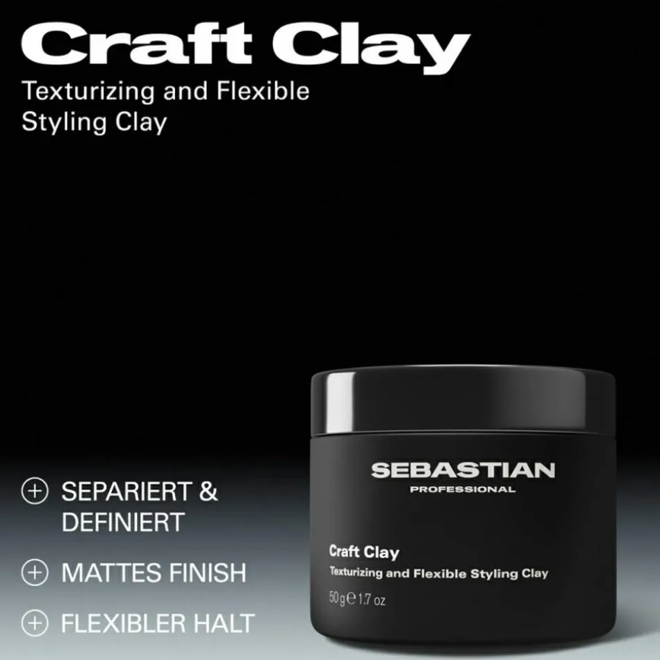 Craft Clay Texturizing & Flexible Styling Clay mittlerer Halt 50 g