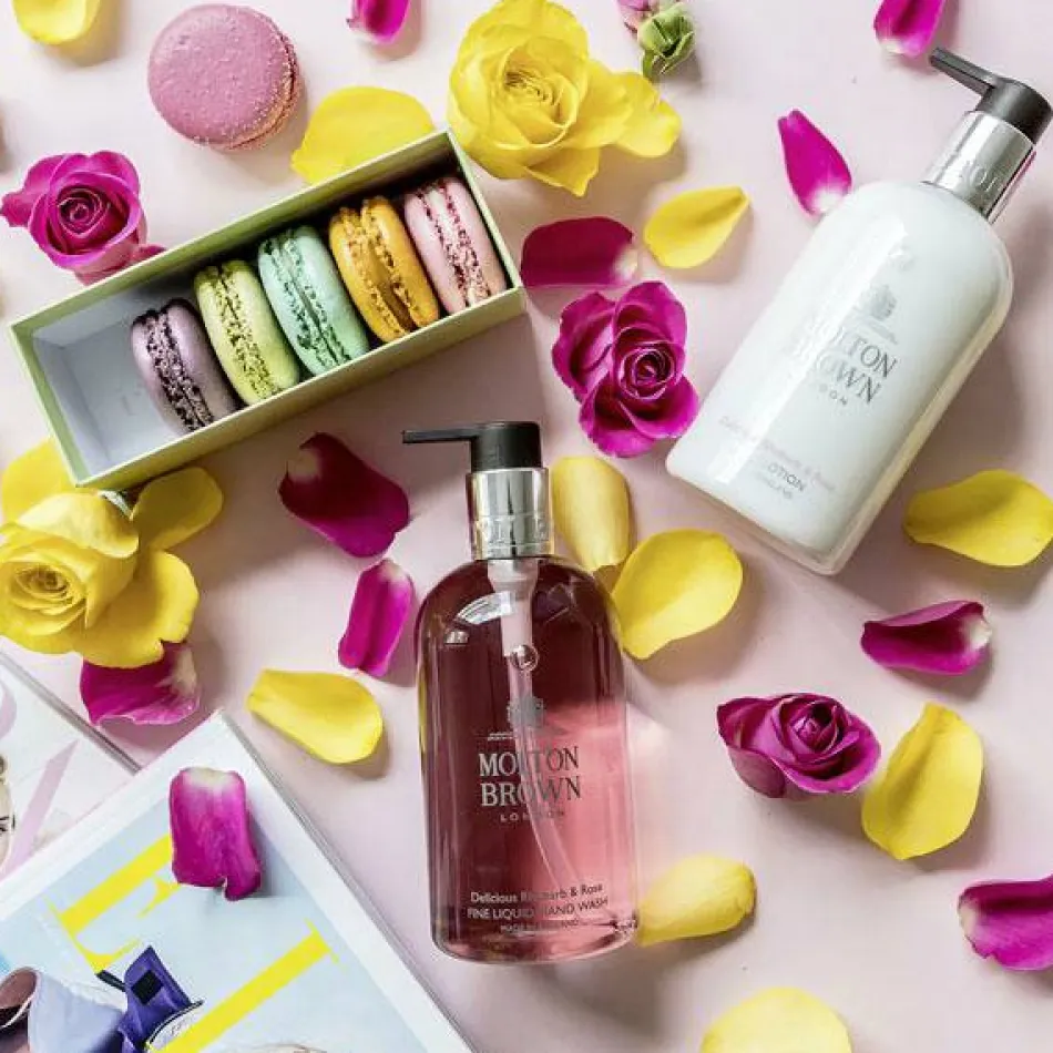 Delicious Rhubarb & Rose Hand Lotion 300 ml