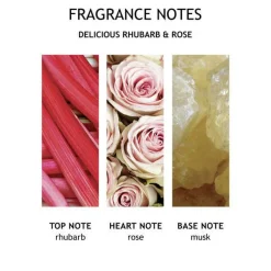 Delicious Rhubarb & Rose Hand Lotion 300 ml
