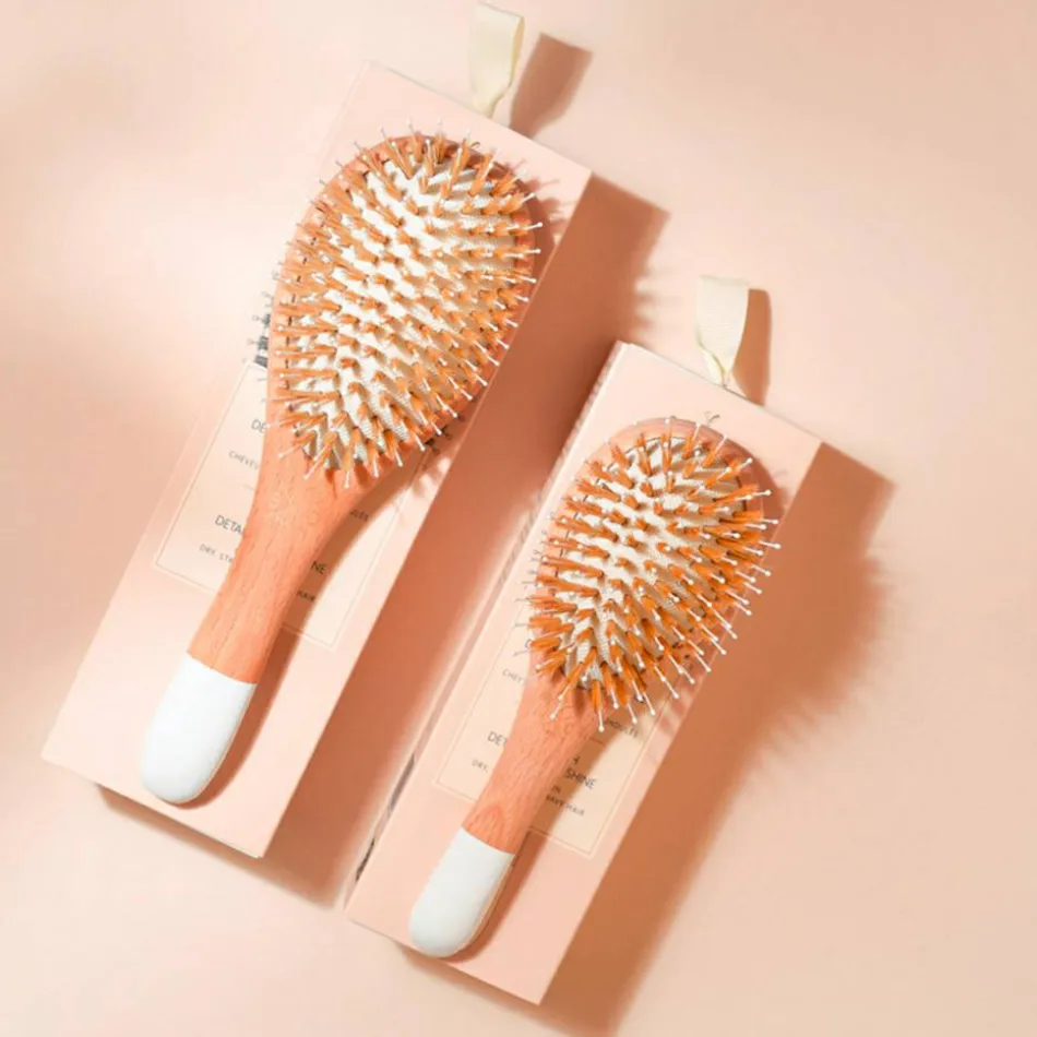 Detangling and shine hairbrush