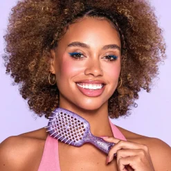 Detangling Hair Brush Mini Amethyst