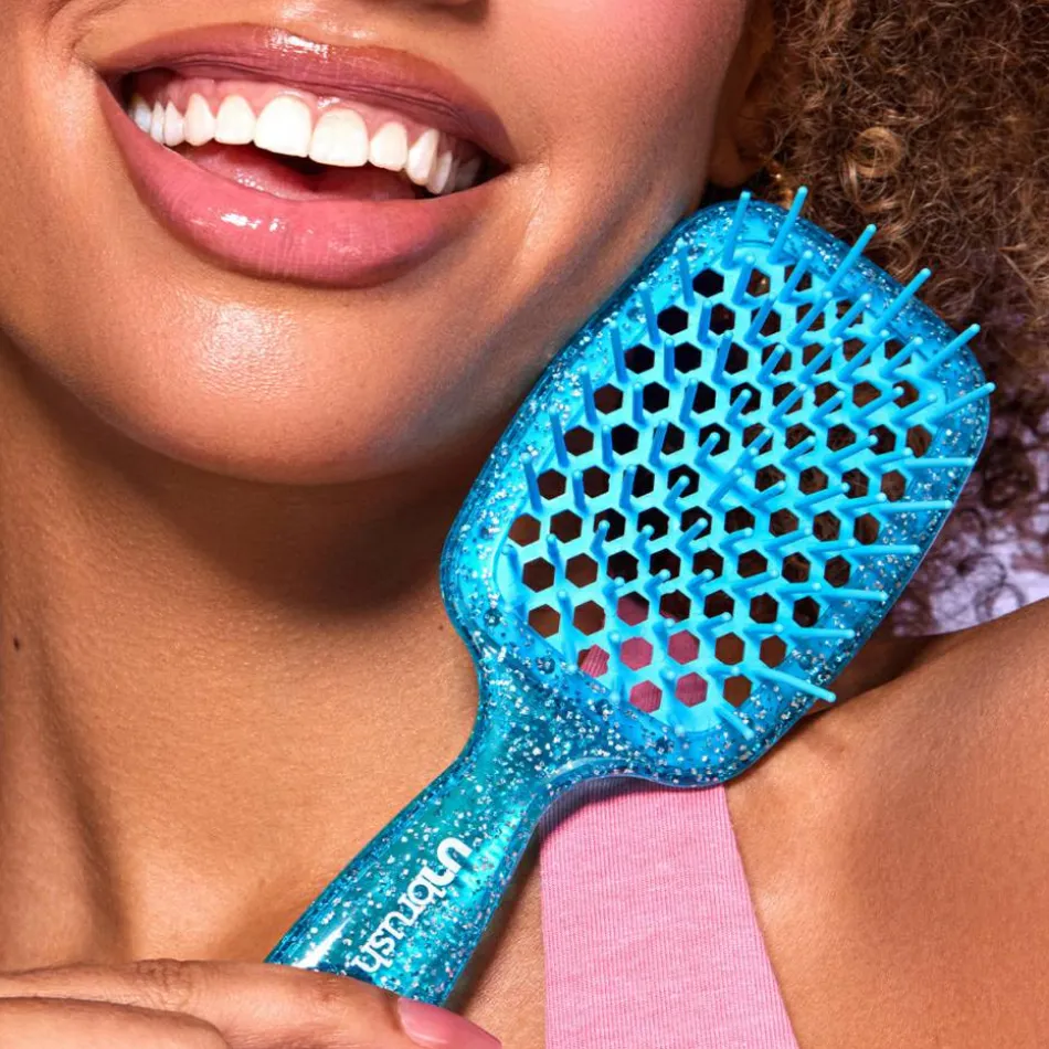 Detangling Hair Brush Mini Sapphire