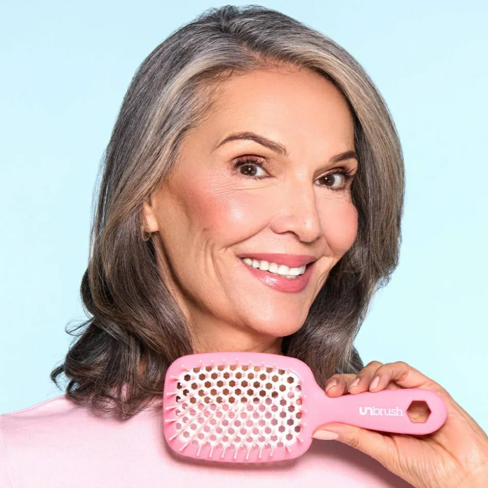 Detangling Hair Brush Rose