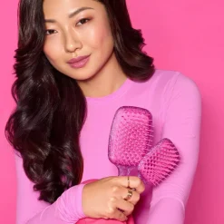 Detangling Hair Brush Rose Quartz