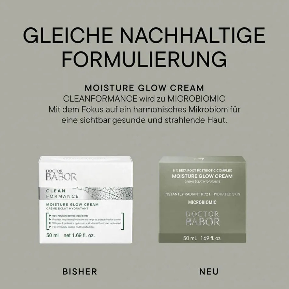 DOCTOR BABOR MICROBIOMIC MOISTURE GLOW CREAM 50 ml