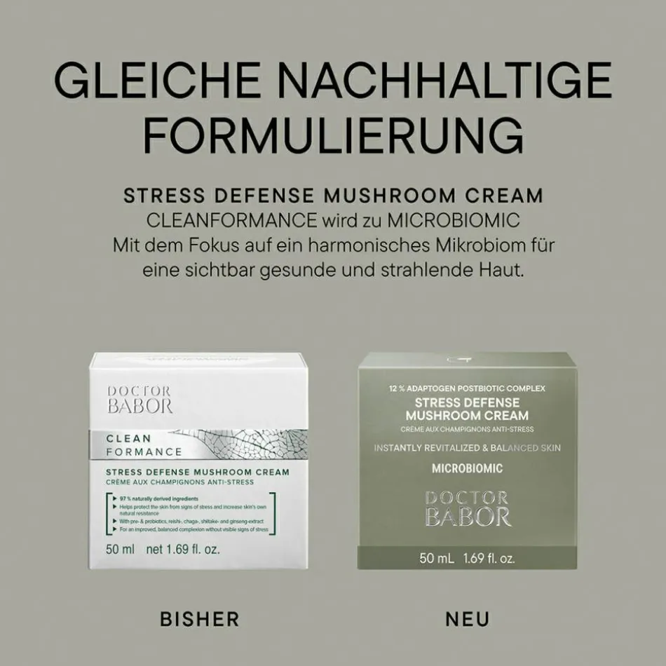 DOCTOR BABOR MICROBIOMIC STRESS DEFENSE MUSHROOM CREAM 50 ml