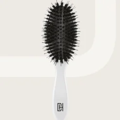 Double Hair Extension Bürste Weiß