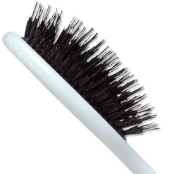 Double Hair Extension Bürste Weiß