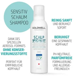 Dualsenses Scalp Specialists Sensitive Foam Shampoo 250 ml