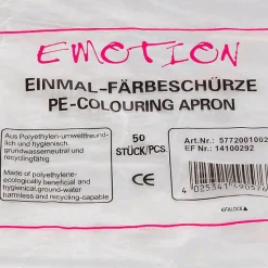 Einmal-Färbeschürze glatt