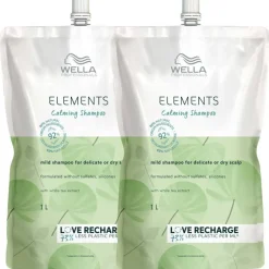 Elements   Calming Shampoo Nachfüllpack Set