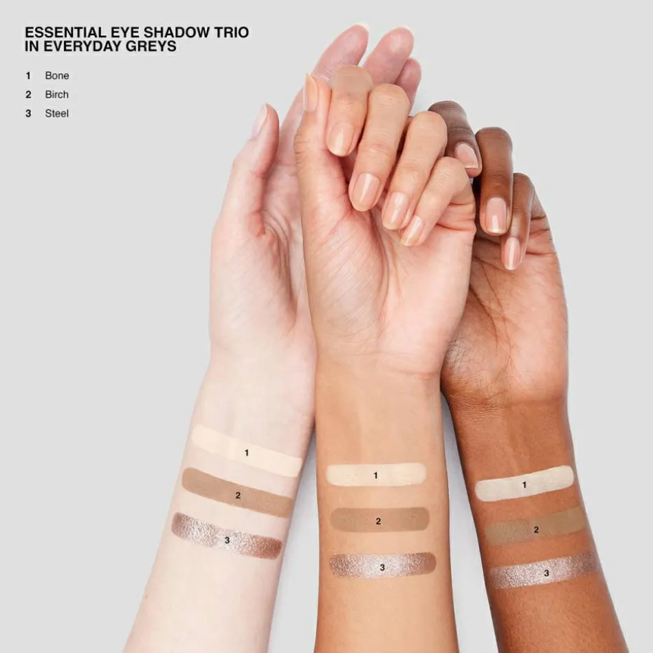 Essential Eye Shadow Trio Everyday Greys 4,4 g