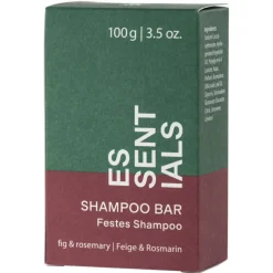 ESSENTIALS   Festes Shampoo Feige und Rosmarin 100 g