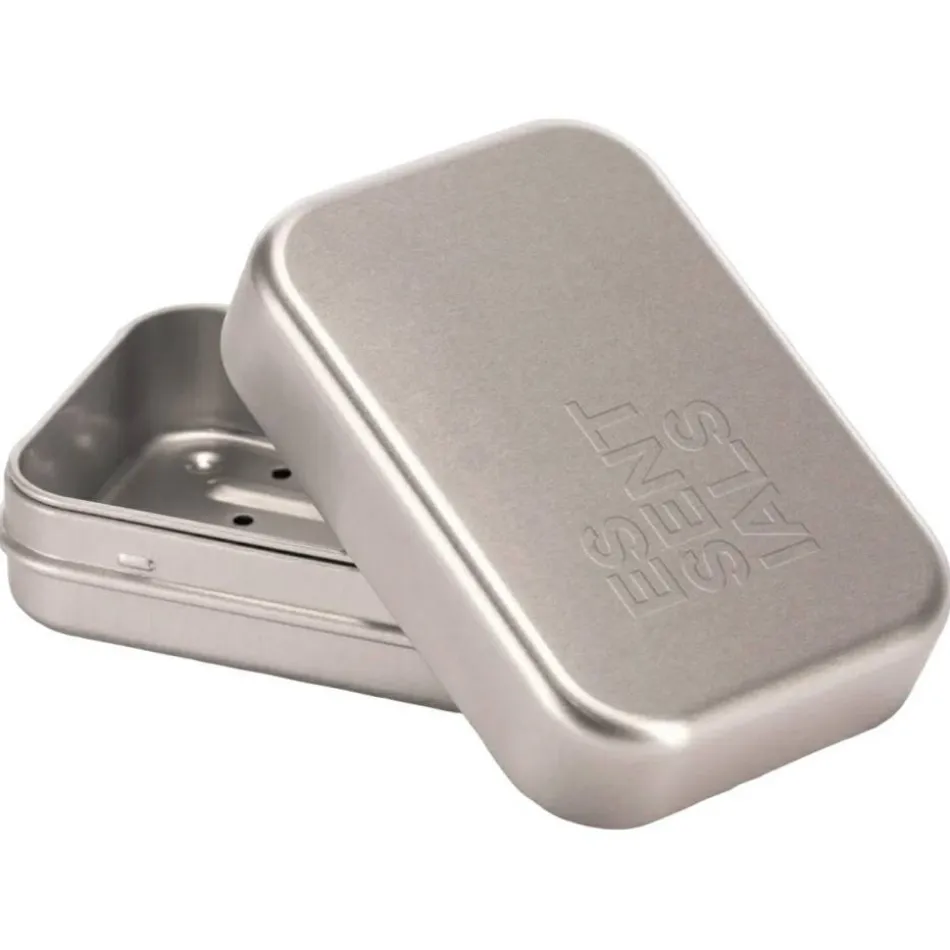 ESSENTIALS Seifendose silber