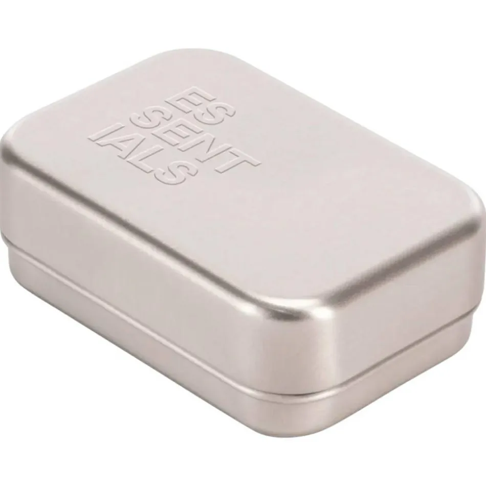 ESSENTIALS Seifendose silber