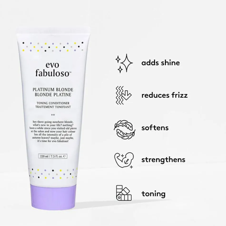 Fabuloso Platinum Blonde Toning Conditioner 220 ml